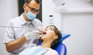 General dentistry in magnolia-our dentist is doing his job